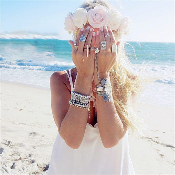 Изключително красива дамска ориенталска гривна в два модела