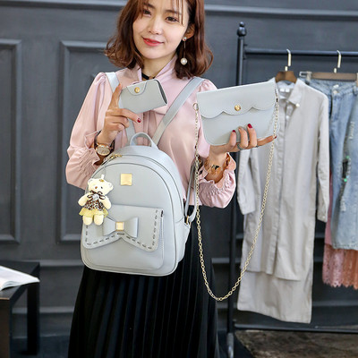 Γυναικείο σακίδιο  σε τρία διαφορετικά χρώματα