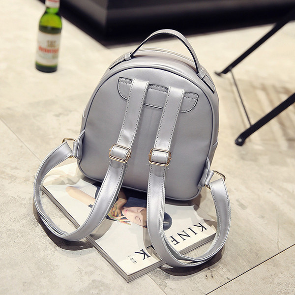 Много интересна дамска раница с апликация на коте в много и различни цветове