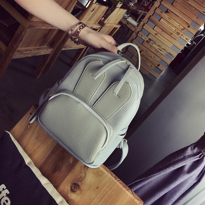 Δερμάτινο γυναικείο σακίδιο  με ιμάντα ώμου σε τέσσερα διαφορετικά χρώματα