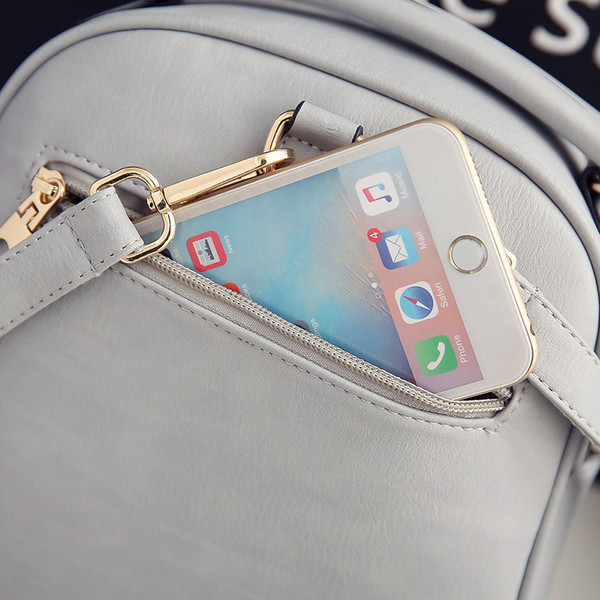 Hit  σακίδιο με μακριά λαβή πάνω από τον ώμο της σε τρία διαφορετικά χρώματα