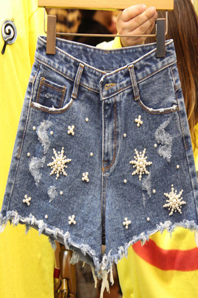 Hit μοντέλο κυρίες παντελόνι σύντομο τζιν