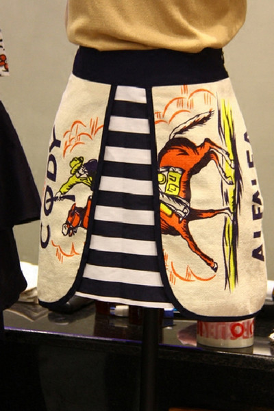 Νέο μοντέλο καθημερινή καρό φούστα κυρίες