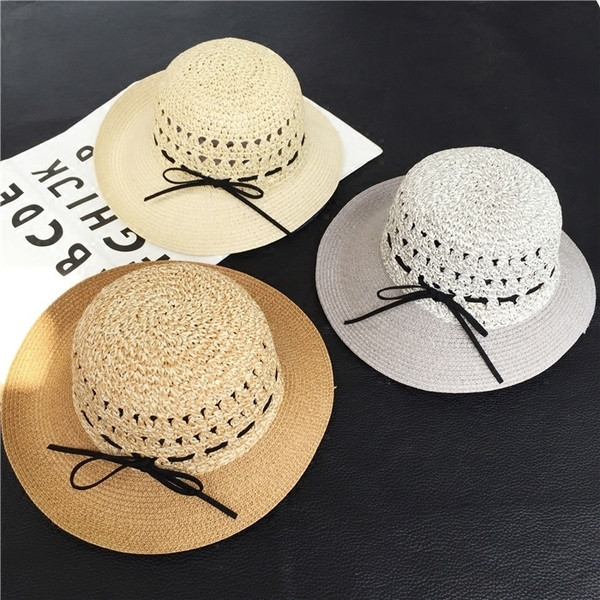 Fabulous παραλία καπέλο με κορδέλα σε πολλά διαφορετικά χρώματα