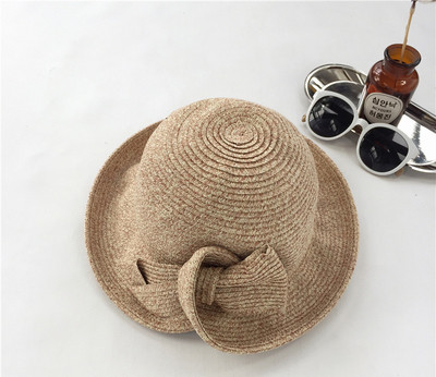 Μεγάλη καπέλο κυρίες παραλία με κορδέλα πολύ ενδιαφέρουσα