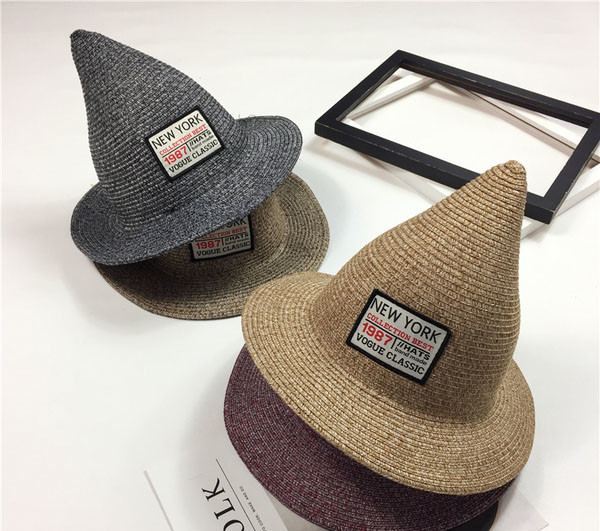 Πολύ εντυπωσιακό καπέλο unisex μοντέλο «μάγισσα» σε διάφορα χρώματα