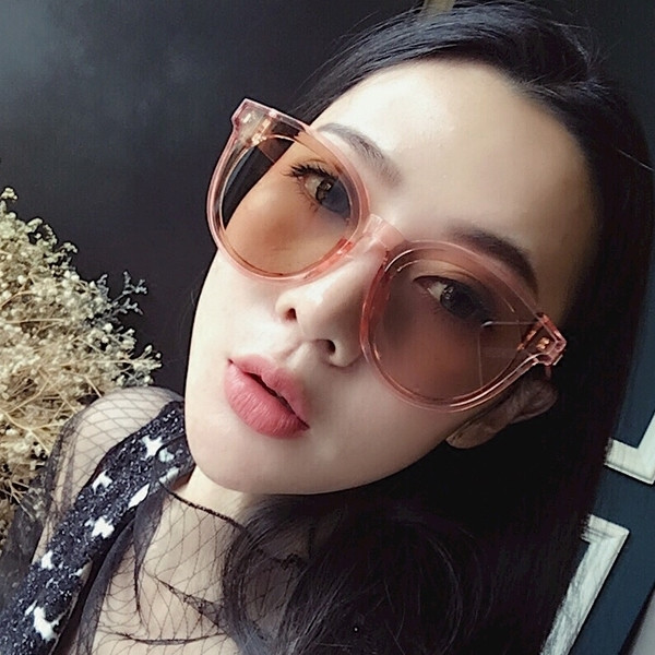 Κομψό κυρίες γυαλιά ηλίου με προστατευτικά γυαλιά UV