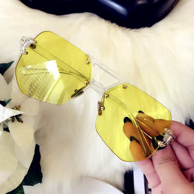 Unisex γυαλιά με διαφορετικό χρώμα φακούς