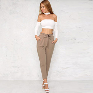 Καθημερινό κομψό γυναικιο παντελόνι σε τρία διαφορετικά χρώματα