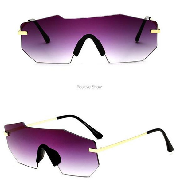 Μοντέρνα γυαλιά ηλίου μη τυποποιημένες σχήμα