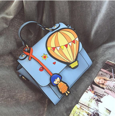 Нестандартна свежа пролетна дамска чанта в различни цветове