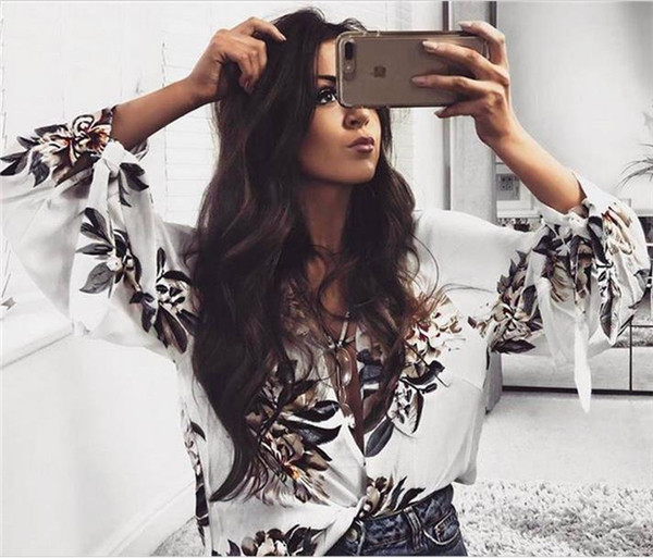 Κομψό άνετα σιφόν πουκάμισο - 2 μοντέλα