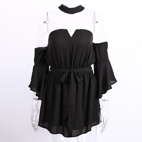 Γυναικεία καθημερινές αθλητικές κομψό φόρεμα με V-neck