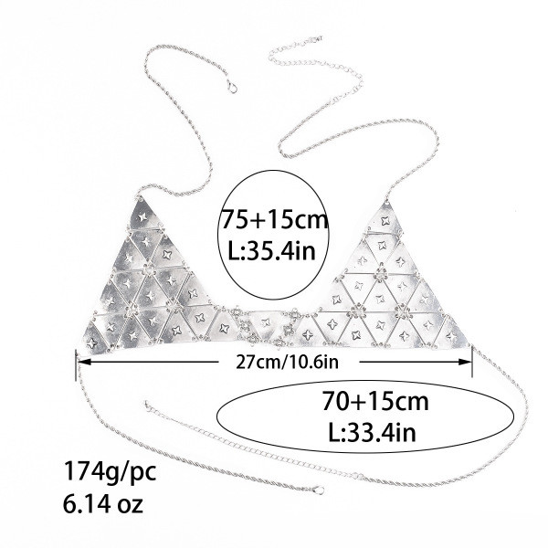 Ασυνήθιστο κυρίες ασημένια σουτιέν