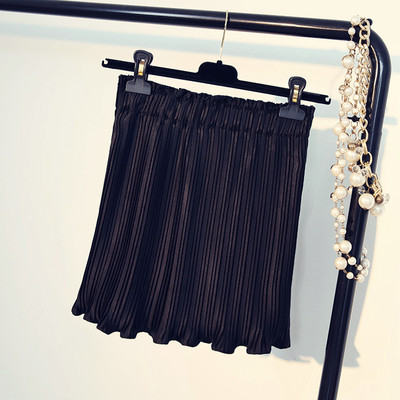 Χτύπησε το καλοκαίρι μοτίβο ευθεία πλισέ φούστα