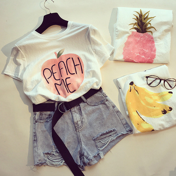 Σούπερ φρέσκα άνοιξη κυρίες βαμβάκι T-shirt