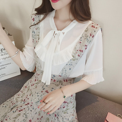 shirt Μεγάλη γυναικών σιφόν, χωρίς μανίκια σε τρία διαφορετικά χρώματα