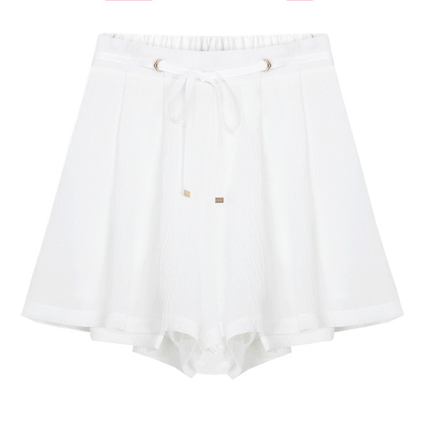 σορτς Casual γυναικών σιφόν με ευρεία πόδια