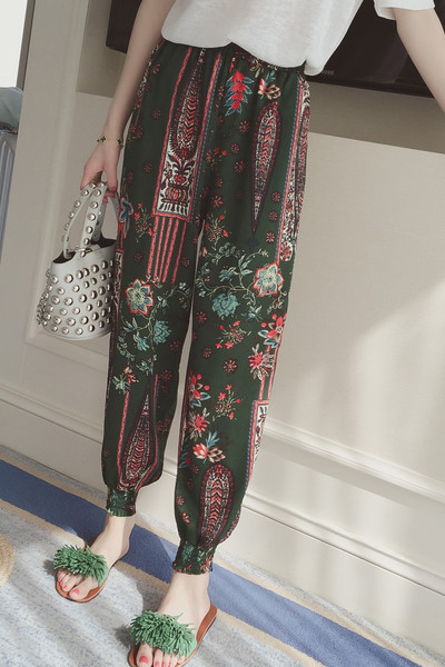 Damskik ριγέ παντελόνι περιστασιακή