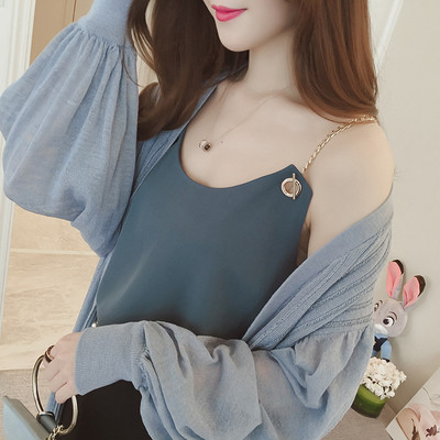 Елегантен дамски потник в пет различни цвята със златисти презрамки