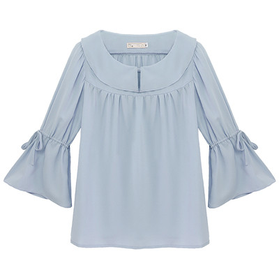 Πολύ ευγενής κυρίες μπλούζα με φαρδιά μανίκια 3/4