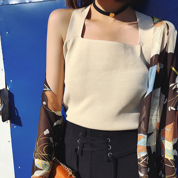 Slim γιλέκο Τρέχουσα των γυναικών σε 2 χρώματα