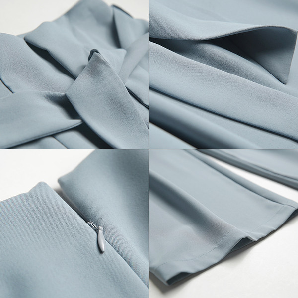 Οι γυναίκες περιστασιακή παντελόνι με υψηλή μέση και μια όμορφη κορδέλα