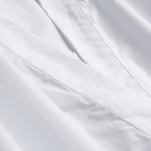 Μεγάλη γυναίκες καθημερινά πουκάμισο με μακριά μανίκια και V λαιμόκοψη