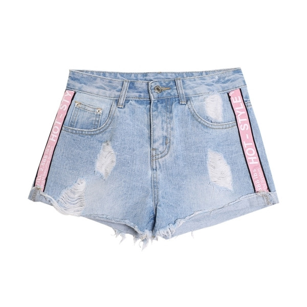 Αμέλεια σκισμένα κυρίες σύντομη τζιν