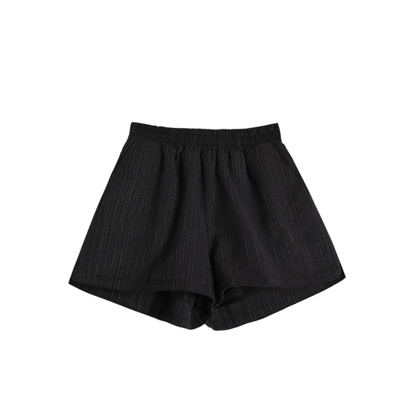 Ανοιχτό γκρι και σκούρο γκρι κυρίες έκδοση σύντομο παντελόνι