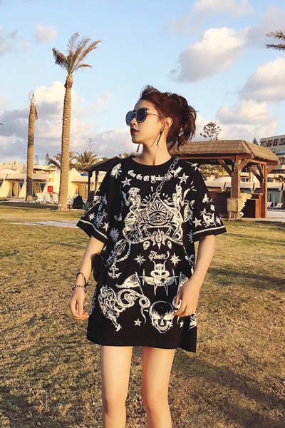 Τύπου T-shirt `Wide καιρό κυρίες Boyfriend`