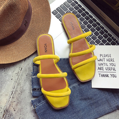 Γυναικείες παντόφλες  σουέτ