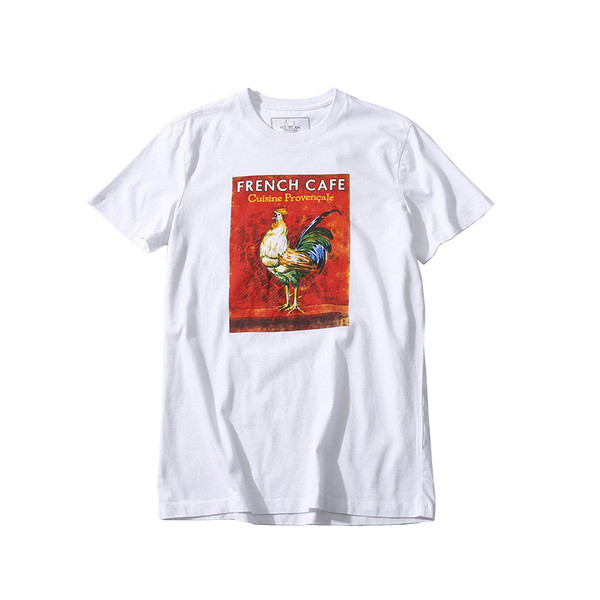 πουκάμισο Τρέχουσα άνδρες με κοντά μανίκια σε τρία χρώματα και πολλά φρέσκα πολύχρωμα εκτύπωσης