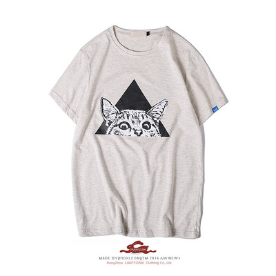 shirt πραγματική πολλά φρέσκα άνδρες με κοντά μανίκια σε τρία διαφορετικά χρώματα