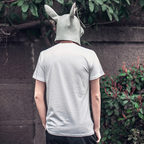 περιστασιακό πουκάμισο ανδρών με απλικέ ποδηλάτη