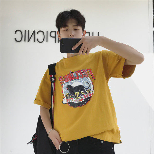 Τρέχουσα ευρεία πουκάμισο Νέα Γενιά σε τέσσερα διαφορετικά χρώματα