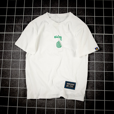 Βαμβάκι πολύ σχετική εκκαθάριση αρσενικό μπλούζα με κοντά μανίκια