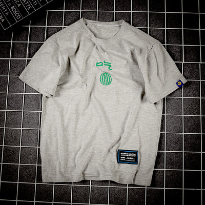 Βαμβάκι πολύ σχετική εκκαθάριση αρσενικό μπλούζα με κοντά μανίκια