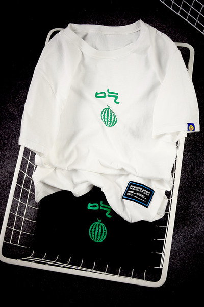 Βαμβάκι πολύ σχετική εκκαθάριση αρσενικό μπλούζα με κοντά μανίκια