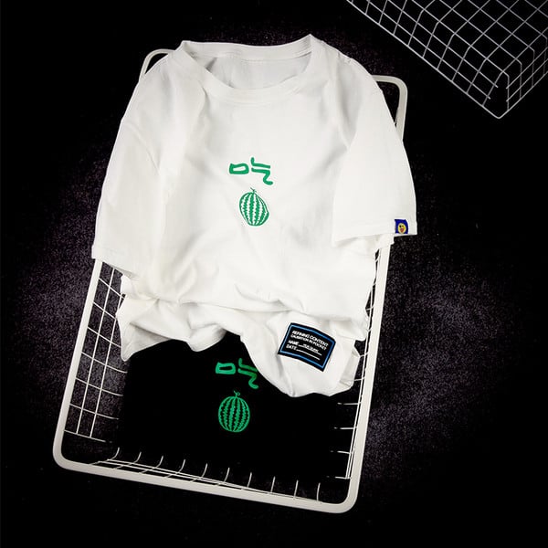 Βαμβάκι πολύ σχετική εκκαθάριση αρσενικό μπλούζα με κοντά μανίκια