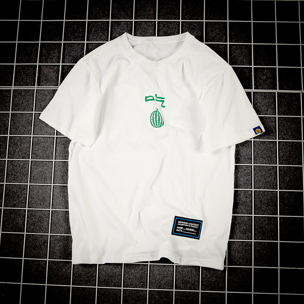 Βαμβάκι πολύ σχετική εκκαθάριση αρσενικό μπλούζα με κοντά μανίκια