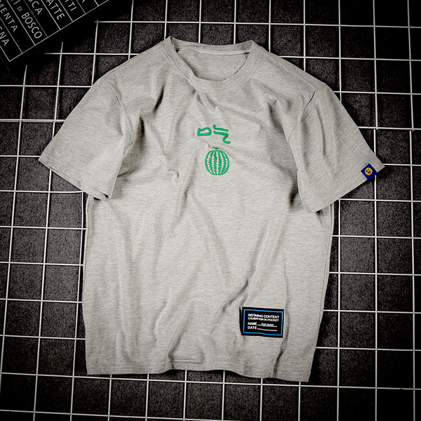 Βαμβάκι πολύ σχετική εκκαθάριση αρσενικό μπλούζα με κοντά μανίκια