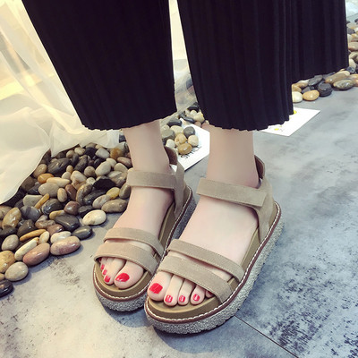 Γυναικεία υψηλή σανδάλια σε πολλά χρώματα