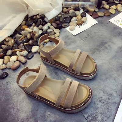 Γυναικεία υψηλή σανδάλια σε πολλά χρώματα