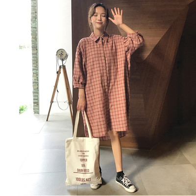 Супер модерна дамска дълга риза 