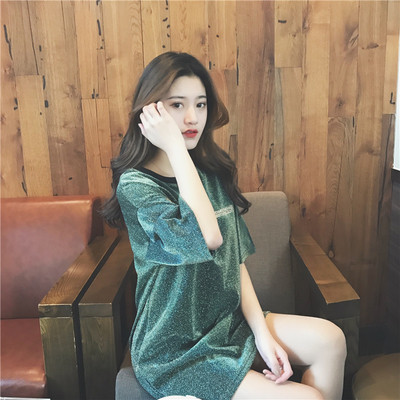 Υπέροχες κυρίες βελούδινα μακρύ μπλούζα