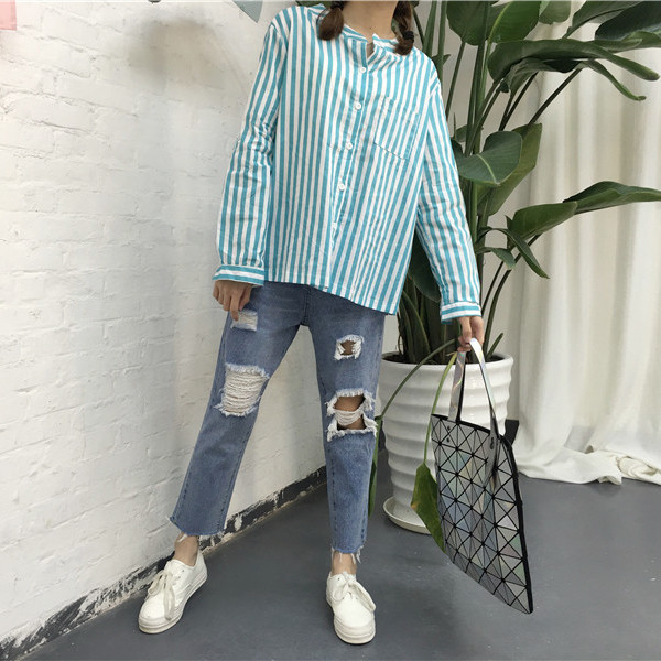 Много шик дамски дънки от типа "Boyfriend"