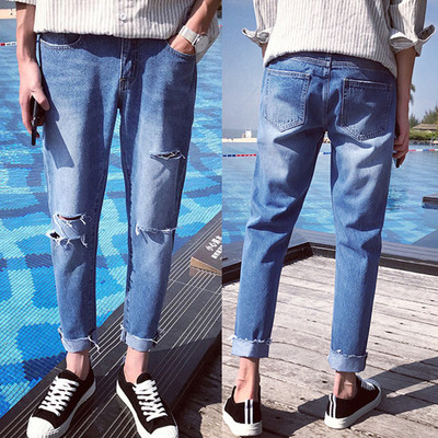 Уникални дамски дънки модел "Boyfriend"