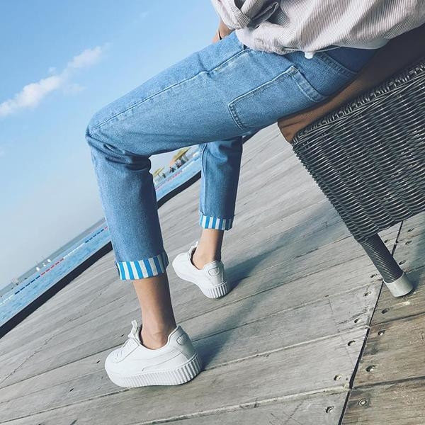 Модерни мъжки дънки за пролетта и лятото - 2 модела