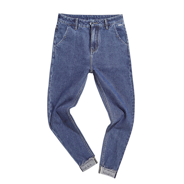 Модерни мъжки дънки за пролетта и лятото - 2 модела